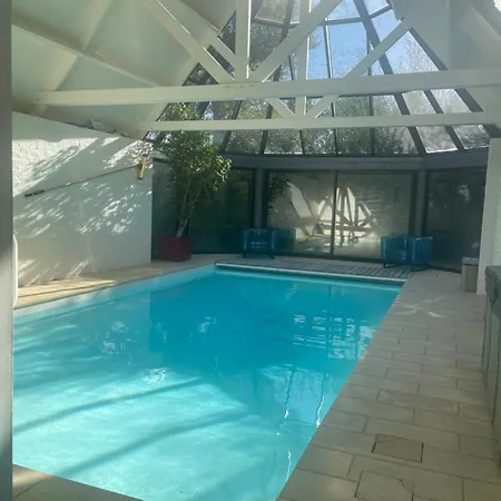 别墅 Propriete De Charme Avec Piscine Interieure Lille 马尔康巴勒尔